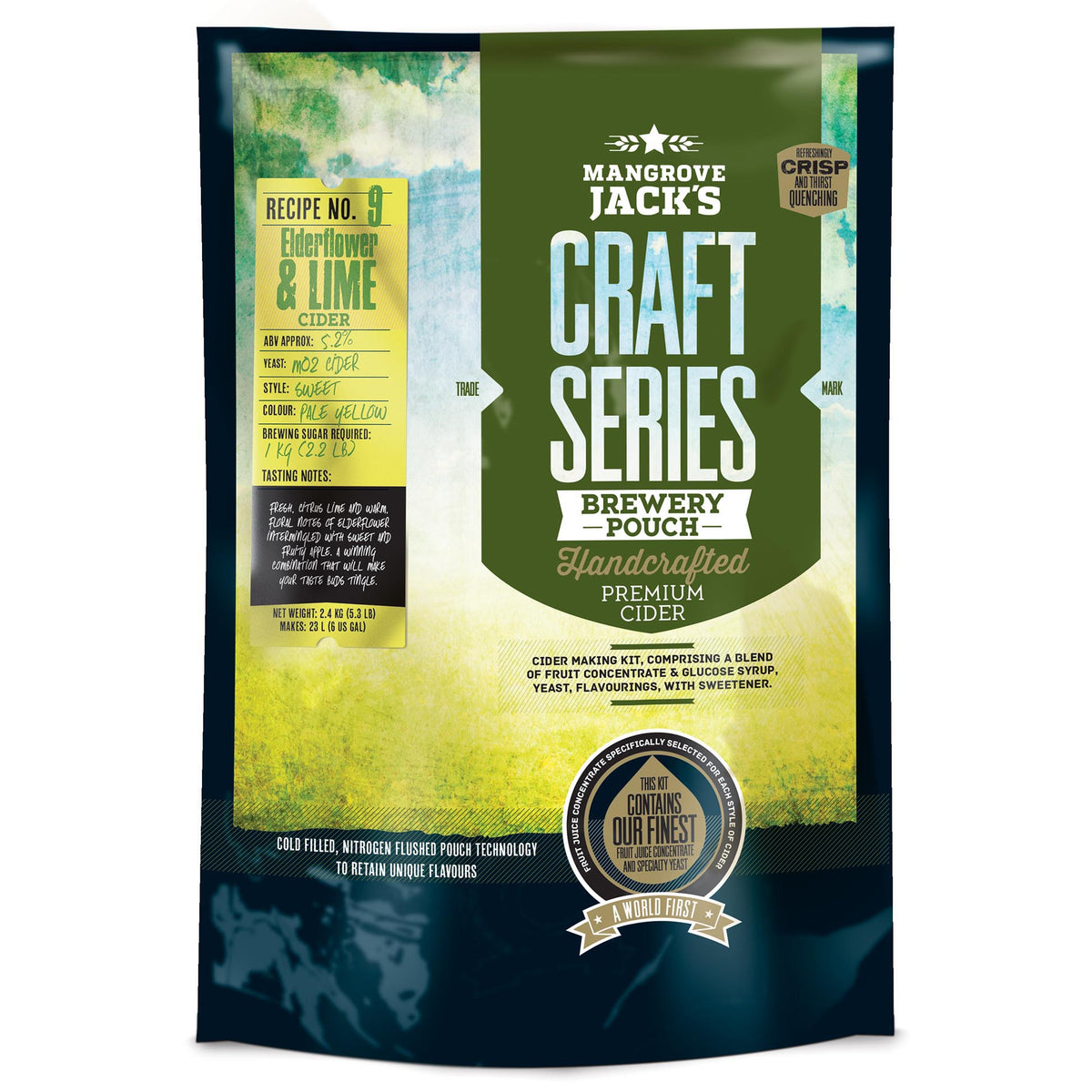 MJ Craft Series Elderflower Lime Cider - 24kg-1.jpg