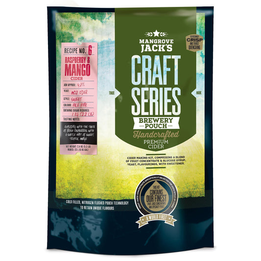 MJ Craft Series Raspberry & Mango Cider - 2.4kg