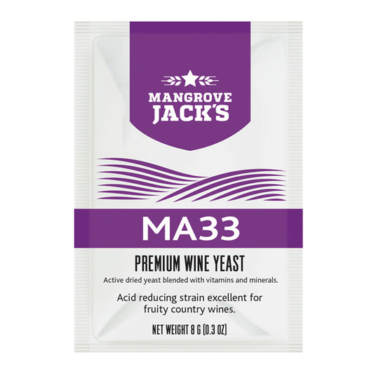 Mangrove Jacks Wine Yeast - MA33 8g-1.jpg