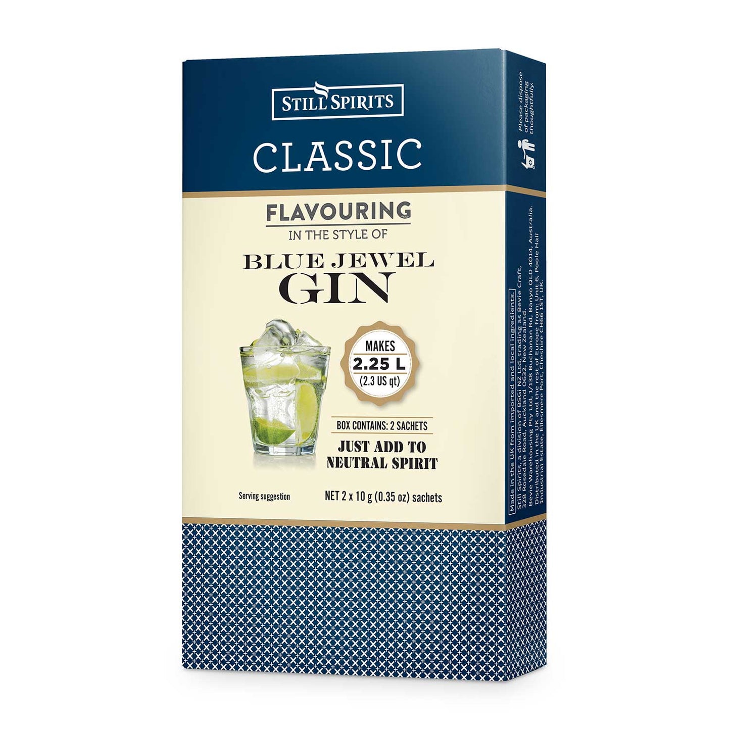 Still Spirits Top Shelf Select Blue Jewel Gin