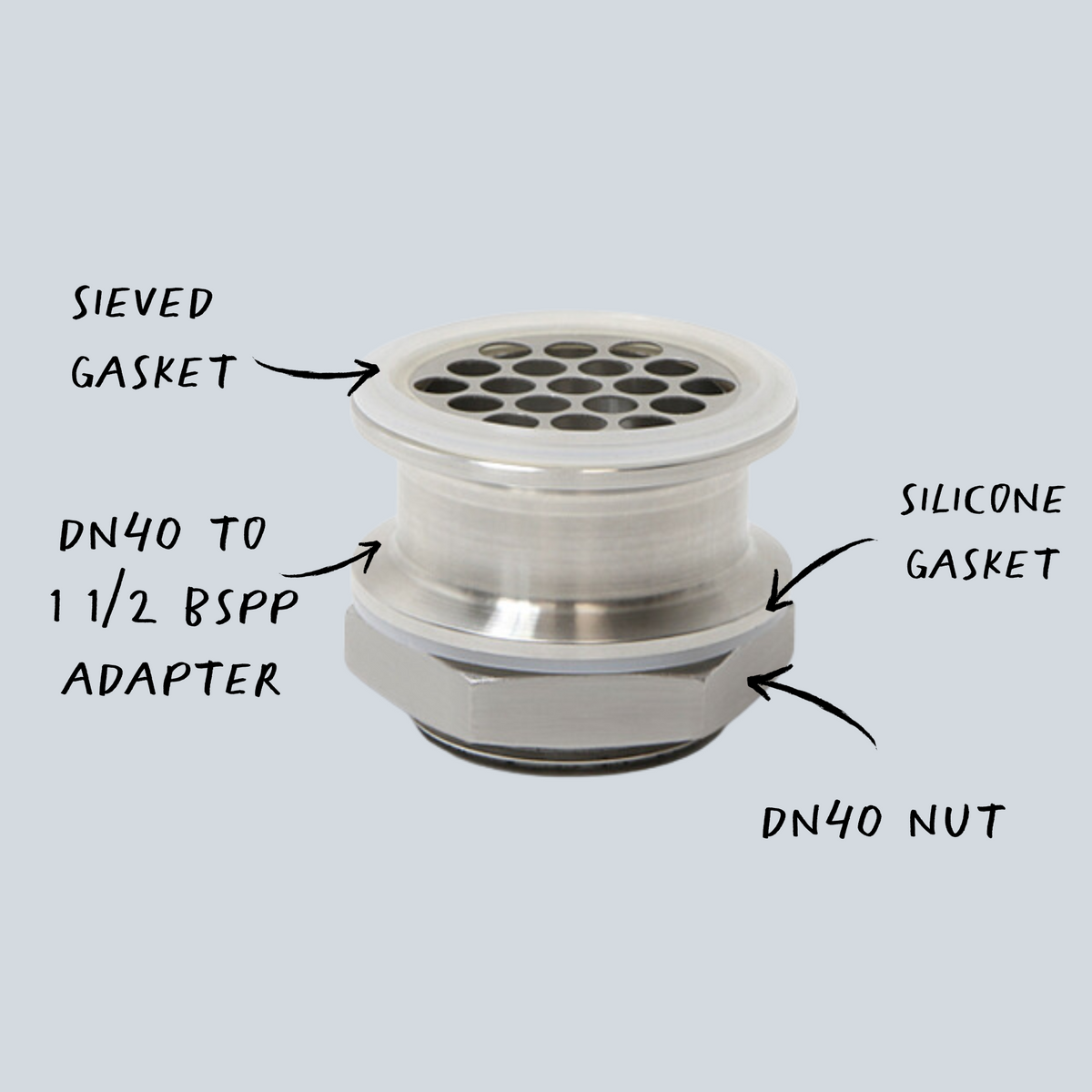 Partial Threaded Adapter SS Create+ Threaded Adapter Set – Bevieshop-NZ