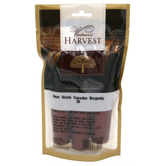 Vintner's Harvest Heat Shrink Capsules - Burgundy x30